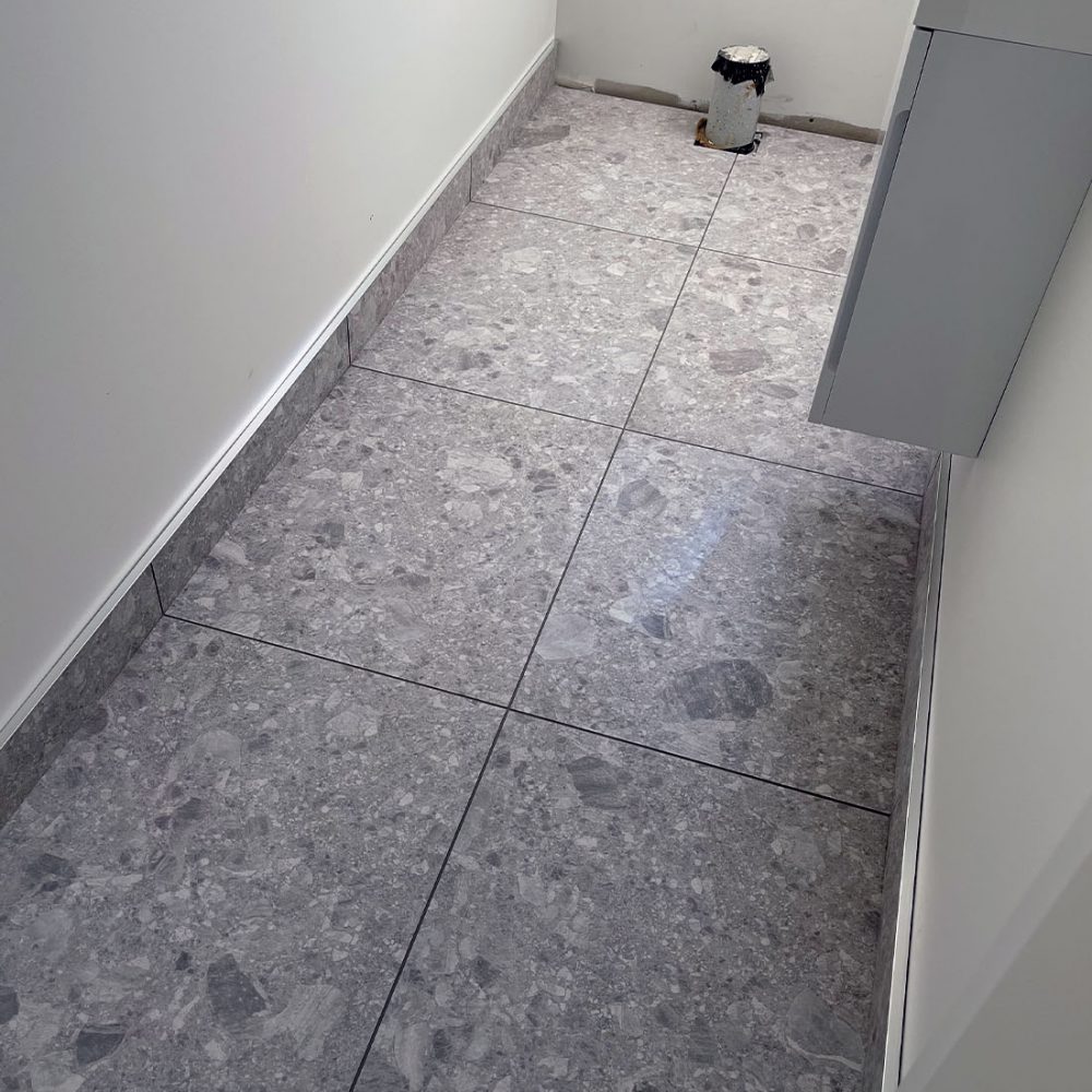 Toilet floor