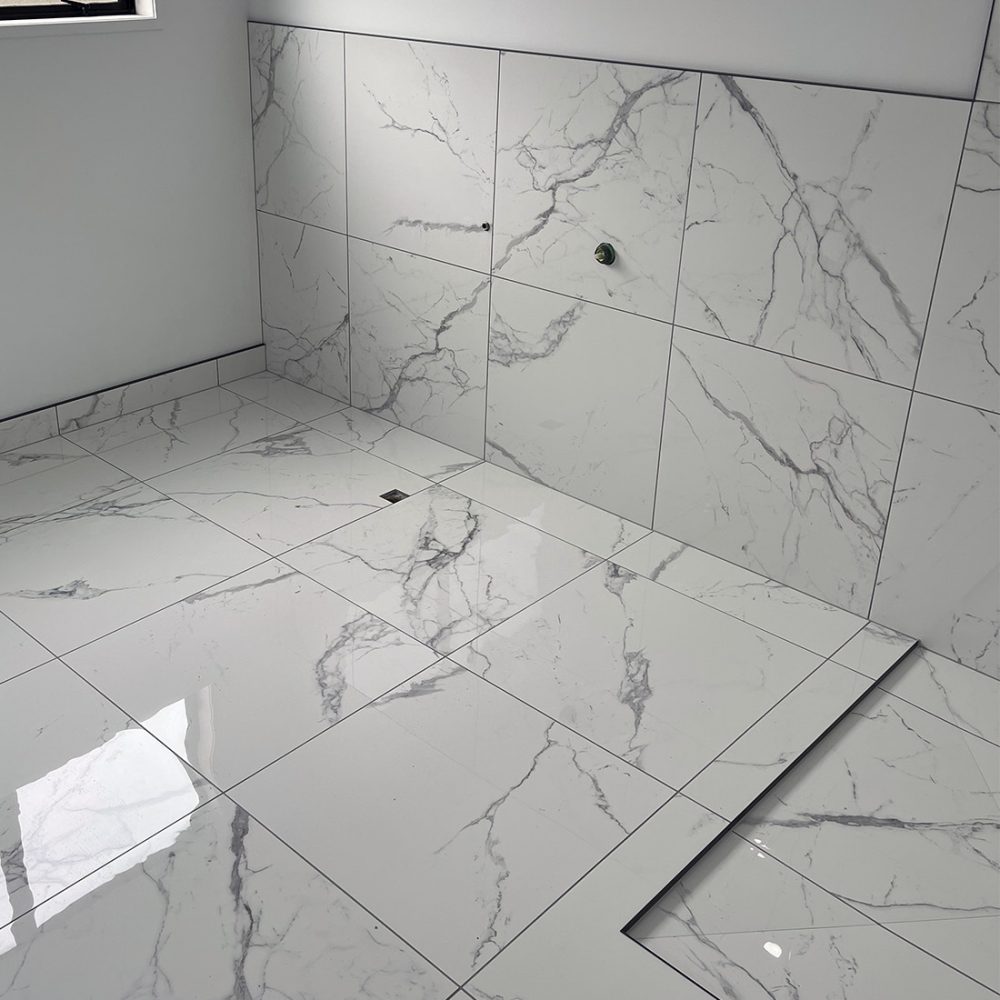 Bathroom floor