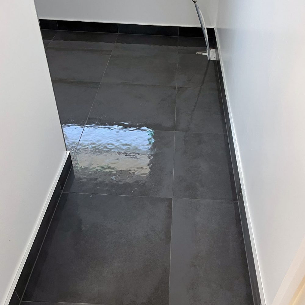 Bathroom floor