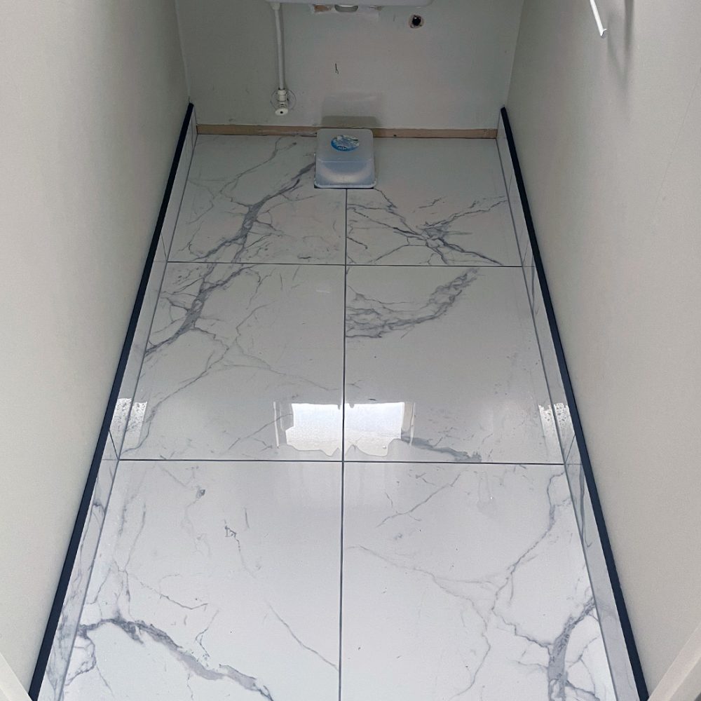 Toilet floor