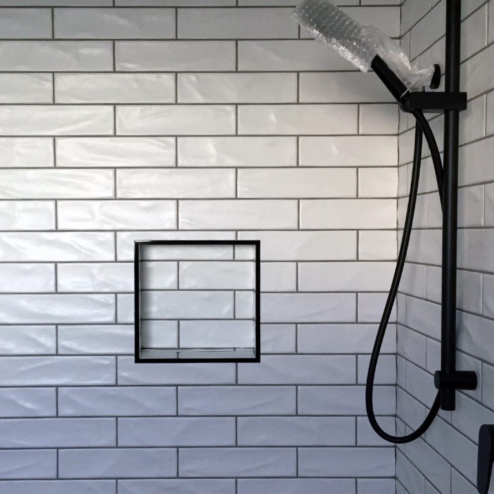 Shower tiles