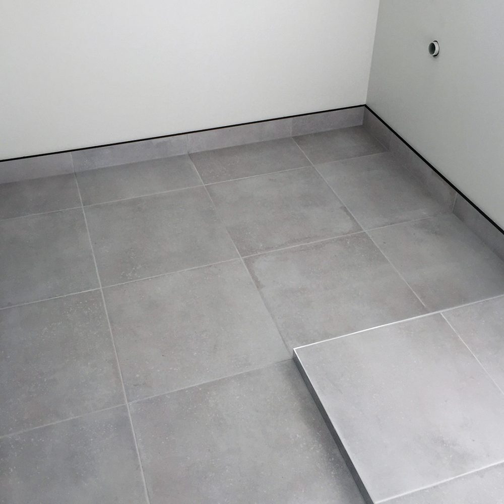 Bathroom floor